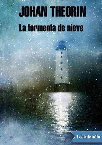 La tormenta de nieve de Johan Theorin, portada del libro