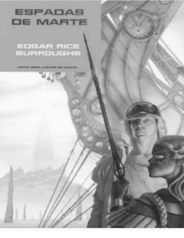 Marte 08 - Espadas de Marte de Edgar Rice Burroughs, portada del libro