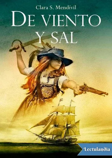 De viento y sal de Clara S. Mendívil, portada del libro