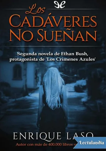 Los cadáveres no sueñan de Enrique Laso, portada del libro