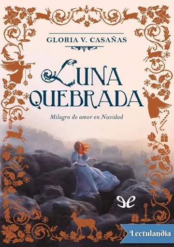 Luna quebrada de Gloria V. Casañas, portada del libro
