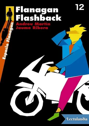 Flanagan Flashback de Andreu Martín, portada del libro