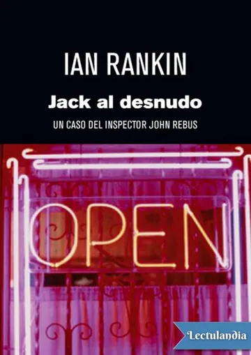 Jack al desnudo de Ian Rankin, portada del libro