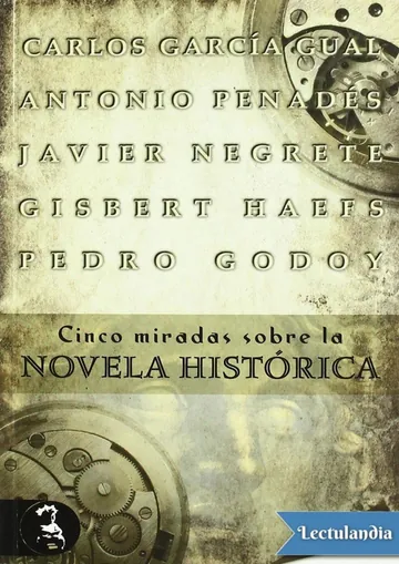 Cinco miradas sobre la novela histórica de AA. VV., portada del libro