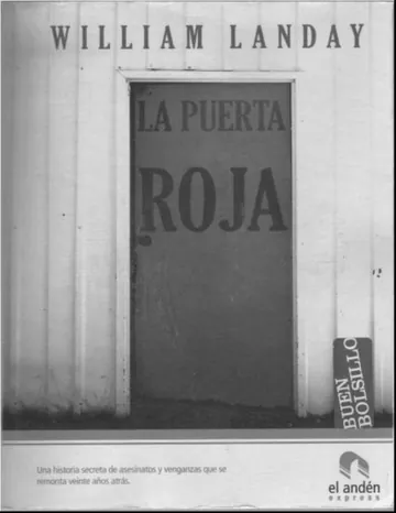 La puerta roja de William Landay, portada del libro