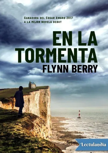 En la tormenta de Flynn Berry, portada del libro