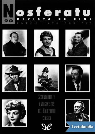 Secundarios y antagonistas del Hollywood clásico de AA. VV., portada del libro