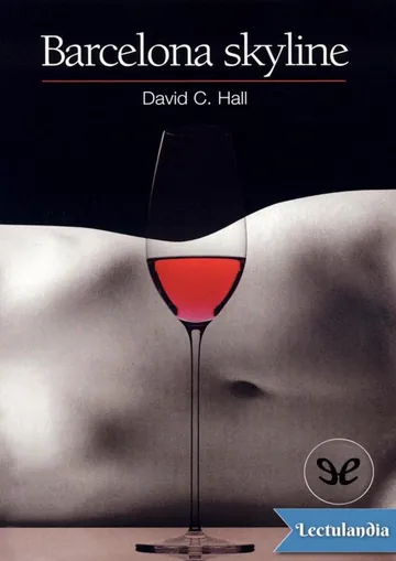 Barcelona skyline de David C. Hall, portada del libro