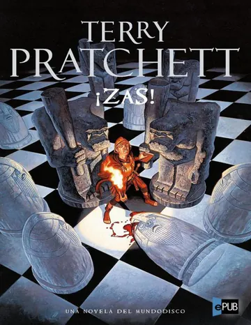 !Zas! de Terry Pratchett, portada del libro