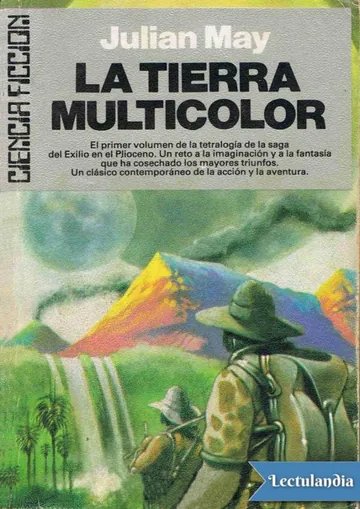 La tierra multicolor de Julian May, portada del libro