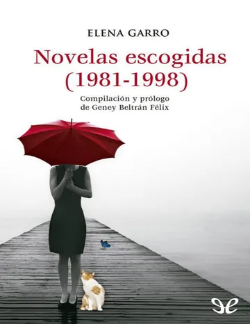 Novelas escogidas (1981-1998) de Elena Garro, portada del libro