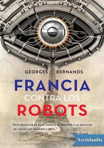 Francia contra los robots de Georges Bernanos, portada del libro