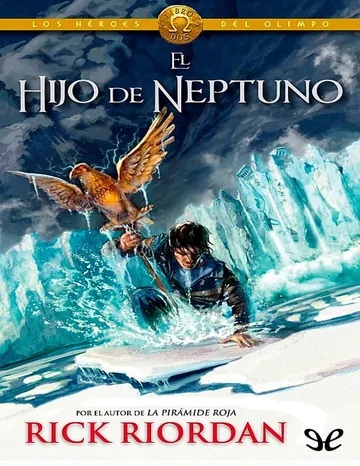El hijo de Neptuno de Rick Riordan, portada del libro