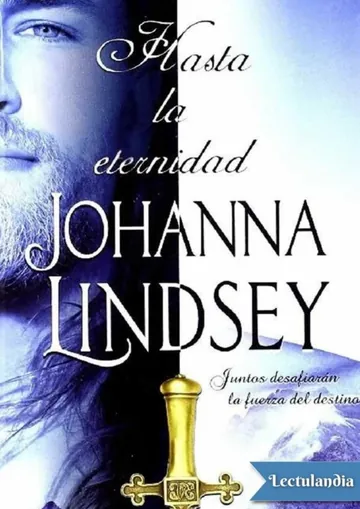 Hasta la eternidad de Johanna Lindsey, portada del libro