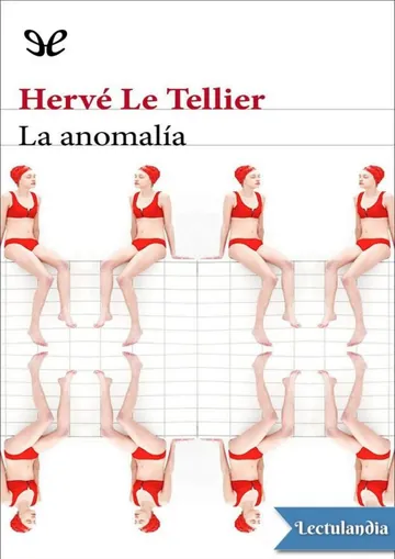 La anomalía de Hervé Le Tellier, portada del libro