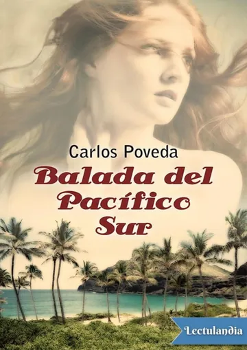 Balada del Pacífico Sur de Carlos Poveda, portada del libro