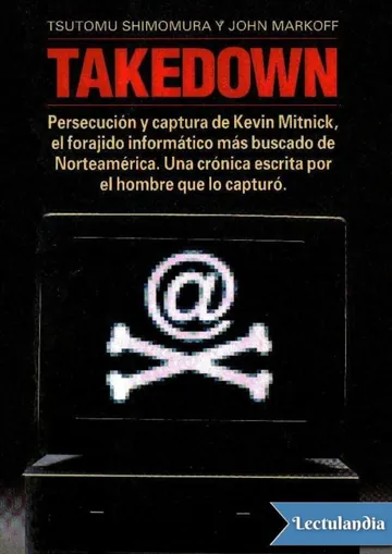 Takedown de Tsutomu Shimomura, portada del libro