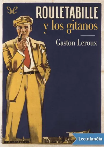 Rouletabille y los gitanos de Gaston Leroux, portada del libro
