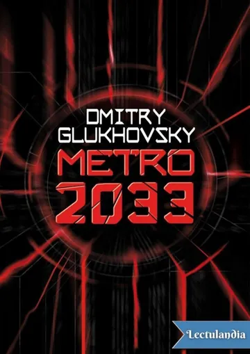 Metro 2033 de Dmitry Glukhovsky, portada del libro