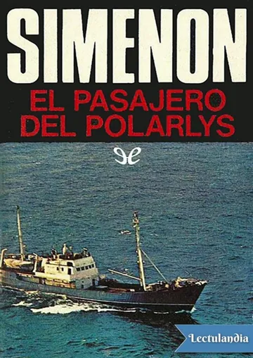 El pasajero del Polarlys de Georges Simenon, portada del libro