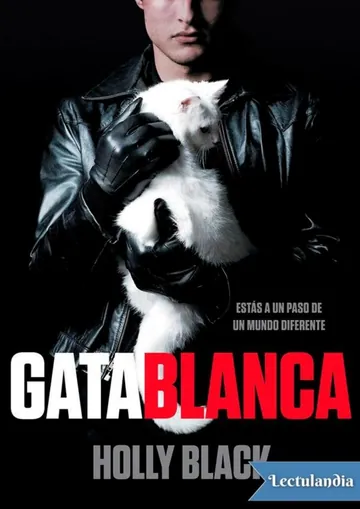 Gata blanca de Holly Black, portada del libro