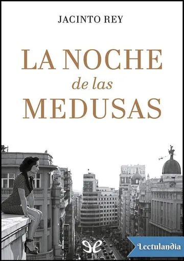 La noche de las medusas de Jacinto Rey, portada del libro