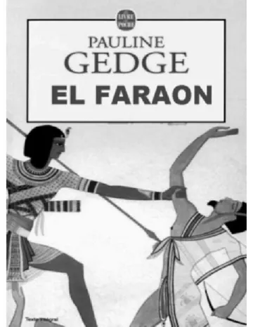 El Faraon de Pauline Gedge, portada del libro