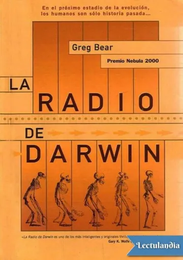La radio de Darwin de Greg Bear, portada del libro