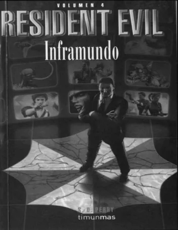 Resident Evil 04 - Inframundo de S. D. Perry, portada del libro
