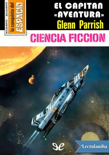 El capitán «Aventura» de Glenn Parrish, portada del libro