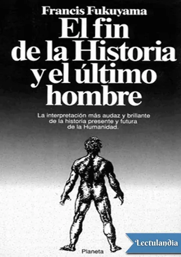 El Fin de la Historia de Francis Fukuyama, portada del libro