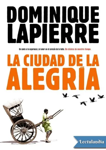 La Ciudad de la Alegría de Dominique Lapierre, portada del libro