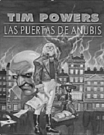 Las puertas de Anubis de Tim Powers, portada del libro