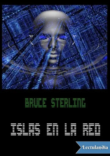 Islas en la Red de Bruce Sterling, portada del libro