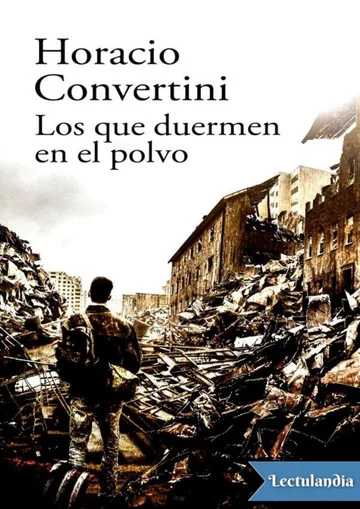 Los que duermen en el polvo de Horacio Convertini, portada del libro