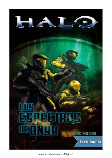 Los espectros de Onyx de Eric S. Nylund, portada del libro