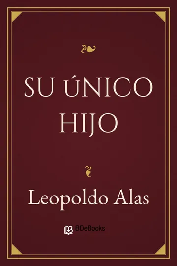 Su único hijo de Leopoldo Alas, portada del libro