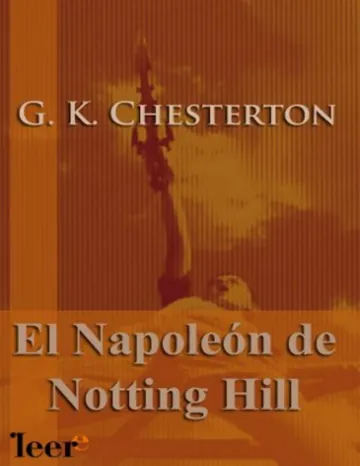 El Napoleón de Notting Hill de Gilbert Keith Chesterton, portada del libro