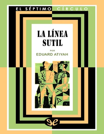 La línea sutil de Eduard Atiyah, portada del libro