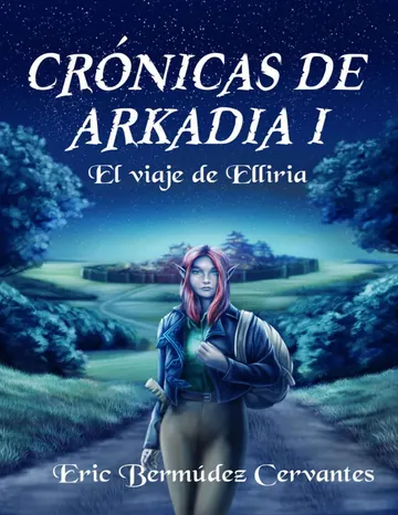 El viaje de Elliria de Eric Bermudez Cervantes, portada del libro