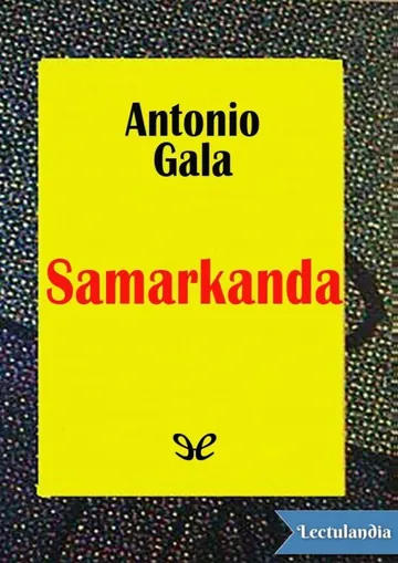 Samarkanda de Antonio Gala, portada del libro