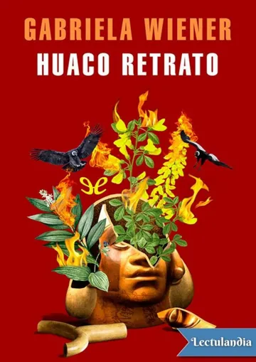 Huaco retrato de Gabriela Wiener, portada del libro
