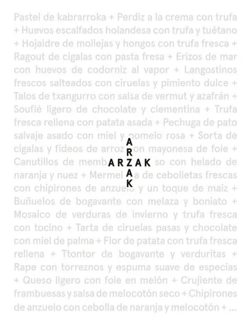 Arzak de Elena Arzak, Juan Mari Arzak, portada del libro