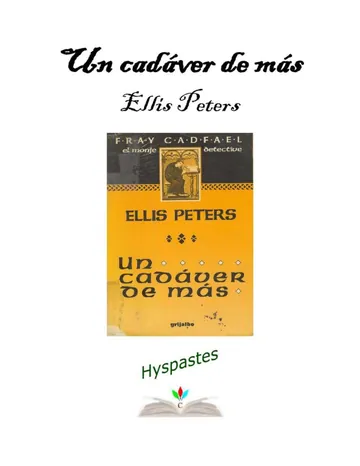 Un cadáver de más 02 de Ellis Peters, portada del libro