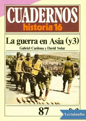 La guerra en Asia (y 3) de Gabriel Cardona, portada del libro