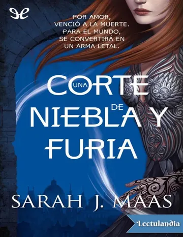 Una corte de niebla y furia de Sarah J. Maas, portada del libro