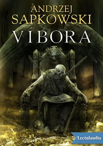 Víbora de Andrzej Sapkowski, portada del libro