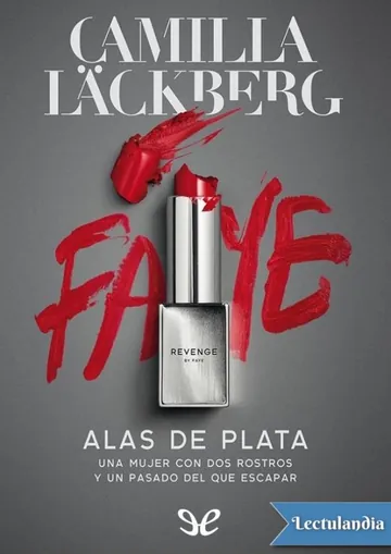 Alas de plata de Camilla Läckberg, portada del libro