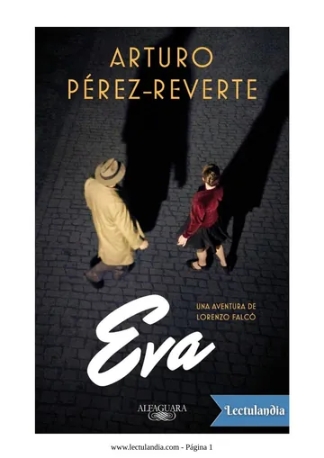Eva (Serie Falcó) de Arturo Perez-Reverte, portada del libro