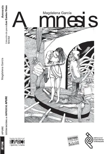 Amnesis de Magdalena García, portada del libro